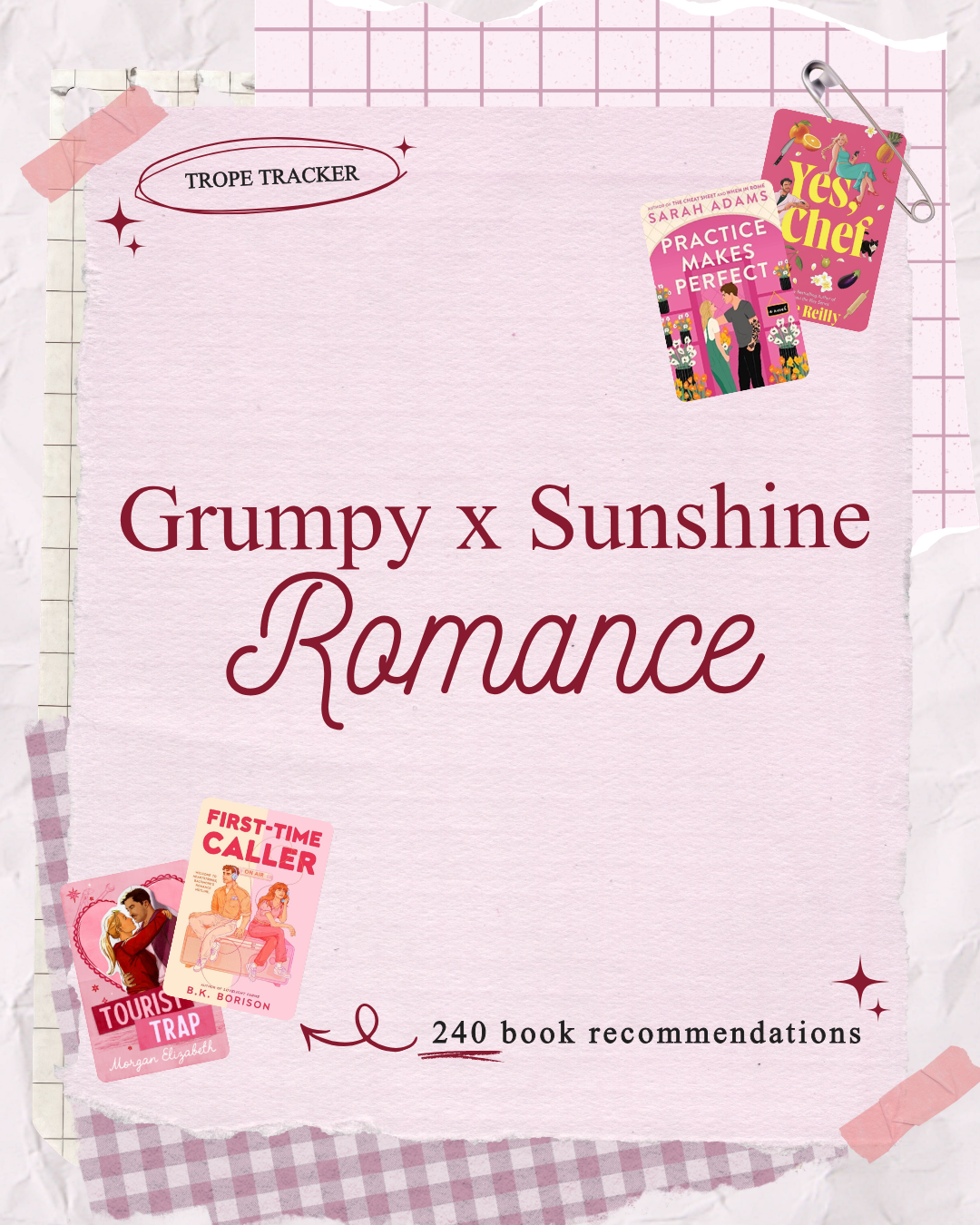 Trope: Grumpy x Sunshine Book Recs