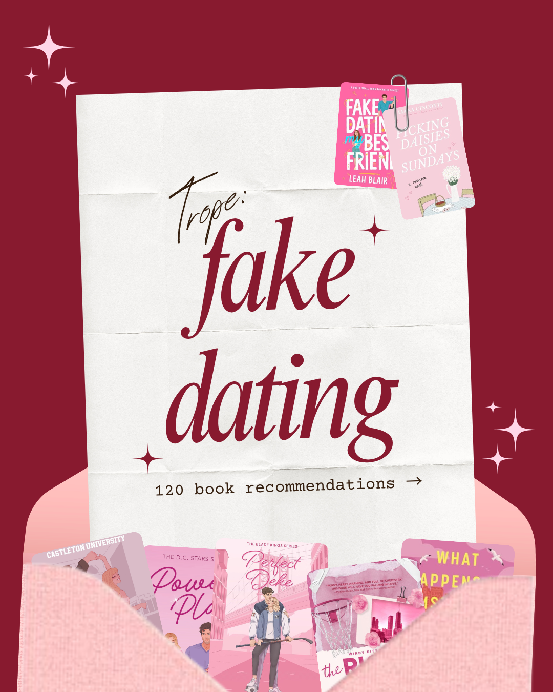Trope: Fake Dating Book Recommendations